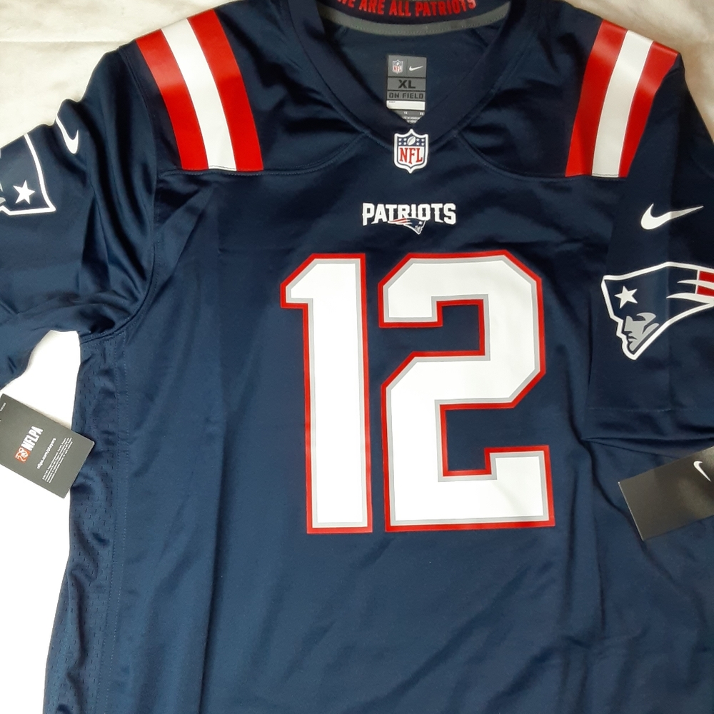 Brand new Tom Brady Patriots Jersey by Nike